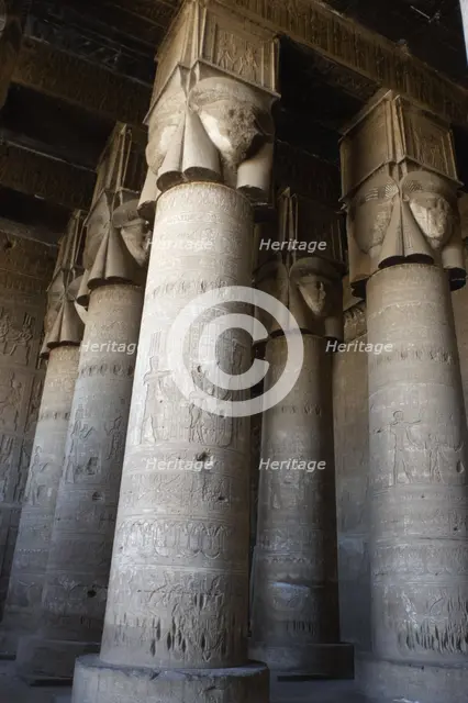 Hathor Temple, Dendera, Egypt, 2003.  Creator: LTL.