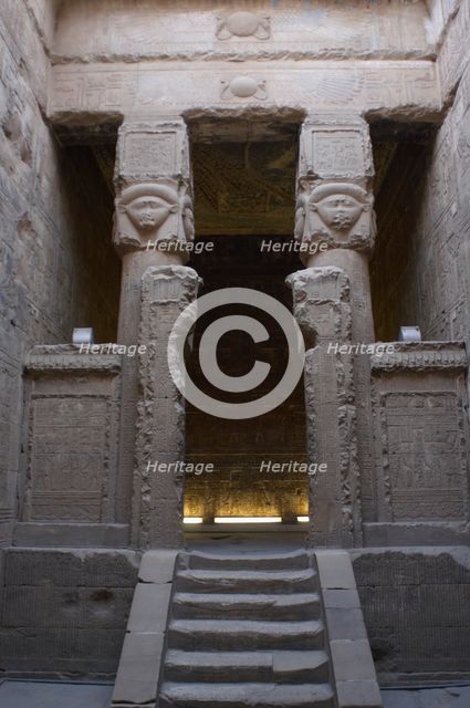 Hathor Temple, Dendera, Egypt, 2003.  Creator: LTL.
