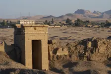 Hathor Temple, Dendera, Egypt, 2003. Creator: LTL