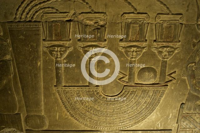 Hathor Temple, Dendera, Egypt.  Creator: Unknown.