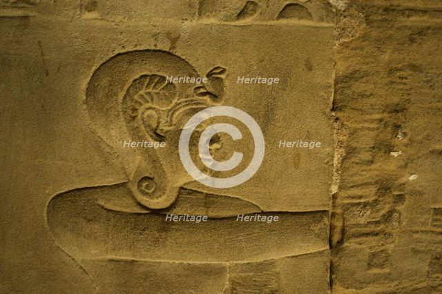 Hathor Temple, Dendera, Egypt.  Creator: Unknown.