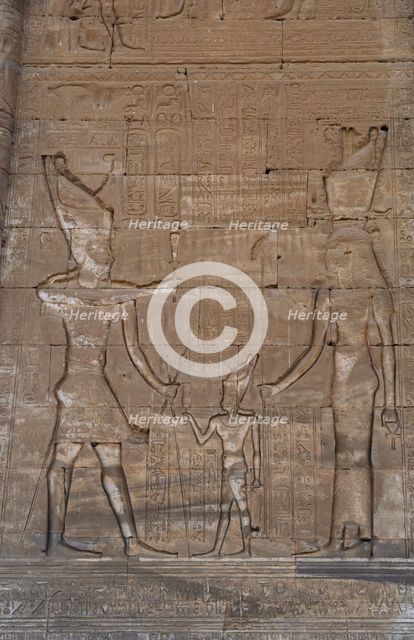 Hathor Temple, Dendera, Egypt.  Creator: Unknown.