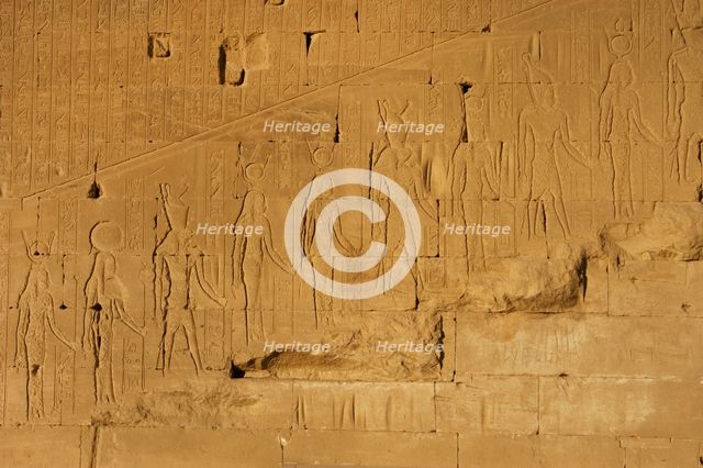 Hathor Temple, Dendera, Egypt.  Creator: Unknown.