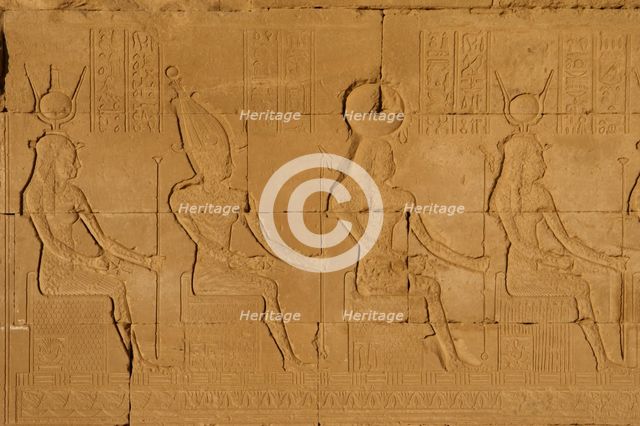 Hathor Temple, Dendera, Egypt.  Creator: Unknown.