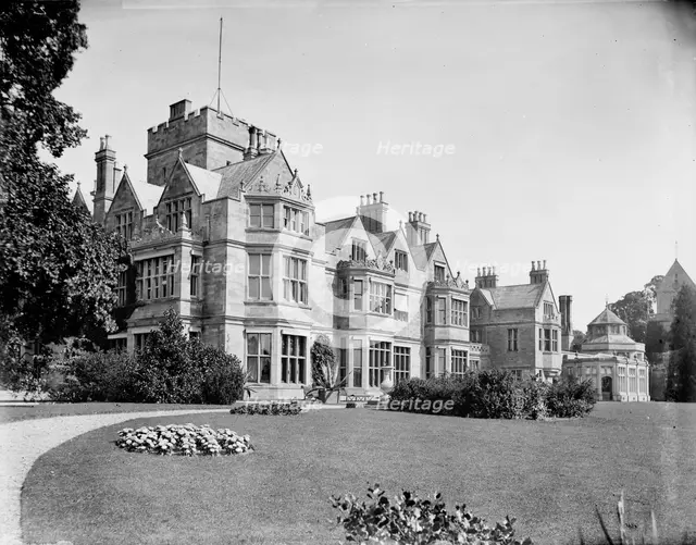 Hatherop Castle, Hatherop, Gloucestershire, 1890. Artist: Henry Taunt