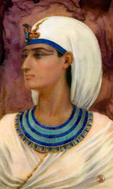 Hatshepsut, Ancient Egyptian queen of the 18th dynasty, 15th century BC (1926). Artist: Winifred Mabel Brunton