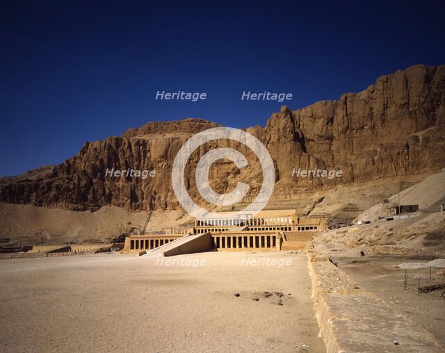 Hatshepsut, Deir El Bahri, Egypt, 1984. Creator: Ethel Davies.