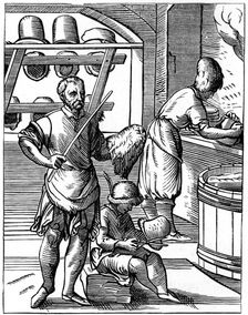 Hatter, 16th century (1849).Artist: Jost Amman