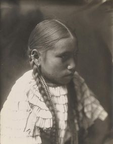 Hattie Bear Black, 1905. Creator: Edward Sheriff Curtis