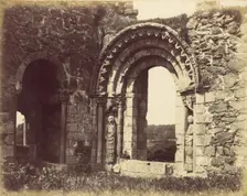 Haughmond Abbey, 1858. Creator: Alfred Capel-Cure