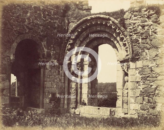 Haughmond Abbey, 1858. Creator: Alfred Capel-Cure.
