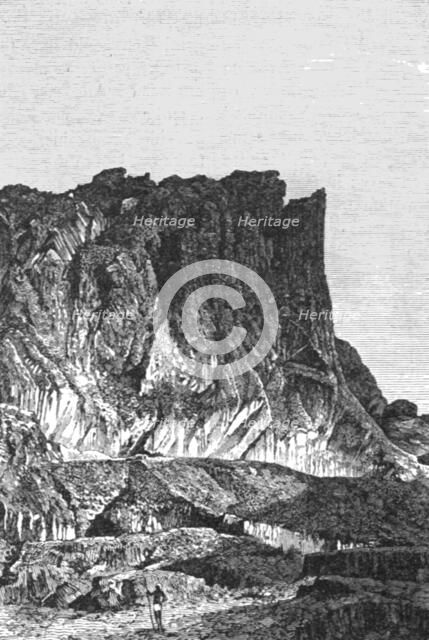 'Haunt of the Black Bear; Black Bear Shooting in the Himalayas', 1875. Creator: Unknown.