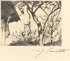 Hausecke (Corner of a House), 1918. Creator: Lovis Corinth