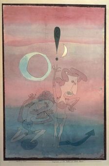 Hauptszene aus dem Ballet Der falsche Schwur (Main Scene from the Ballet The False Oath), 1922. Creator: Klee, Paul (1879-1940)