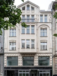 Haus Hillbrich, Mauerstrasse 76, Berlin, Germany, (1908), 2018. Artist: Alan John Ainsworth