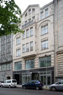 Haus Hillbrich, Mauerstrasse 76, Berlin, Germany, (1908), 2018. Artist: Alan John Ainsworth