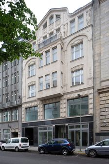 Haus Hillbrich, Mauerstrasse 76, Berlin, Germany, (1908), 2018. Artist: Alan John Ainsworth