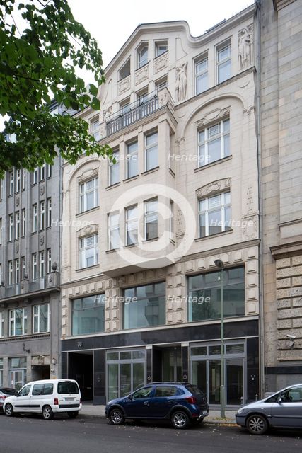 Haus Hillbrich, Mauerstrasse 76,  Berlin, Germany, (1908), 2018. Artist: Alan John Ainsworth.