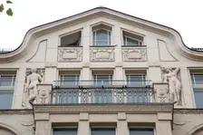 Haus Hillbrich, Mauerstrasse 76, Berlin, Germany, (1908), 2018. Artist: Alan John Ainsworth