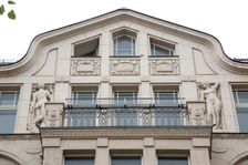 Haus Hillbrich, Mauerstrasse 76, Berlin, Germany, (1908), 2018. Artist: Alan John Ainsworth