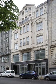 Haus Hillbrich, Mauerstrasse 76, Berlin, Germany, (1908), 2018. Artist: Alan John Ainsworth