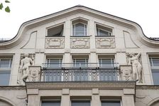 Haus Hillbrich, Mauerstrasse 76, Berlin, Germany, (1908), 2018. Artist: Alan John Ainsworth