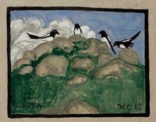 Hauta, 1913. Creator: Kalle Carlstedt