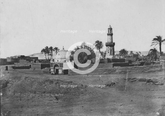 'Haute Egypte: Mosquee Et Tombeau De Mourad Bey', c1850. Artist: Maxime du Camp.