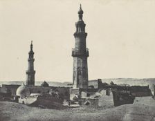 Haute-égypte. Girgeh. Mosquèe d'Aly-Bey, 1850. Creator: Maxime du Camp