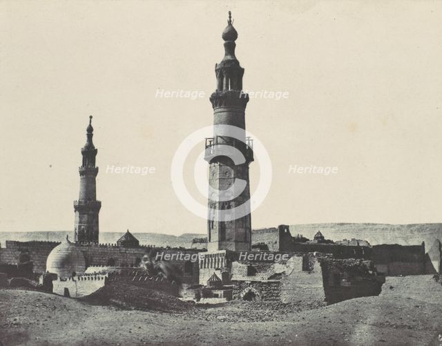 Haute-égypte. Girgeh. Mosquèe d'Aly-Bey, 1850. Creator: Maxime du Camp.