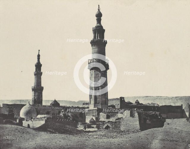 Haute-égypte. Girgeh. Mosquèe d'Aly-Bey, 1850. Creator: Maxime du Camp.