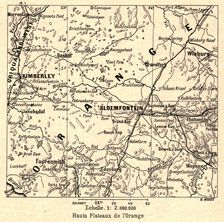 'Hauts Plateaux de l'Orange; Afrique Australe 1914. Creator: Unknown