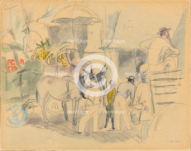 Havana, c. 1915-1920. Creator: Jules Pascin.