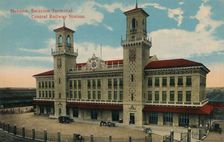 Havana Central Railway Station, Cuba, c1912