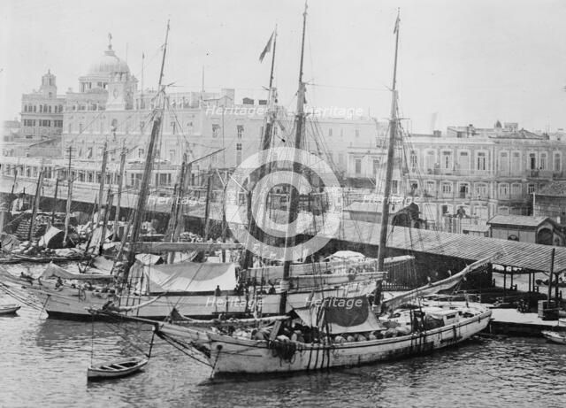 Havana -- Harbor, between c1915 and c1920. Creator: Bain News Service.