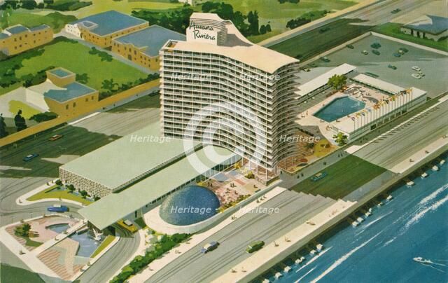 Havana Riviera Hotel, Havana, Cuba, c1957. Artist: Unknown