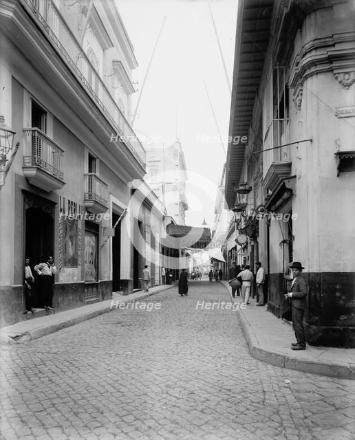 Havana Street, Havana, c1900. Creator: Unknown.