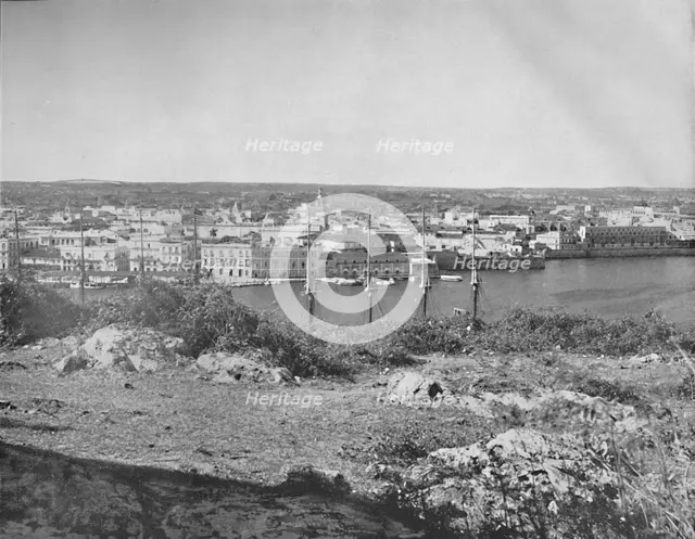 'Havana, San Cristobal de la Havana', 19th century. Artist: Unknown.