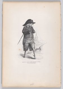 Having said that, this poor invalid gives us a curtsy, and goes hobbling off from S..., ca. 1837-47. Creator: Andrew Best Leloir