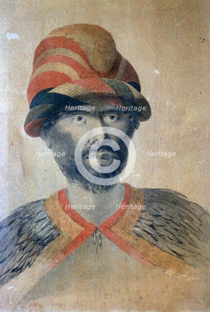 'Hawaiian', 18th century. Artist: John Webber