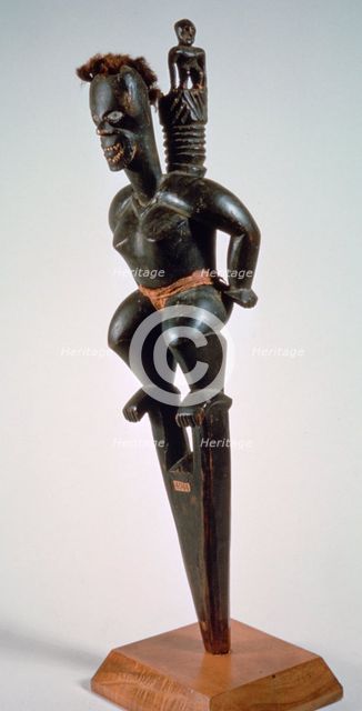 Hawaiian statue. Artist: Unknown