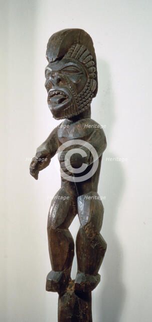 Hawaiian statue. Artist: Unknown