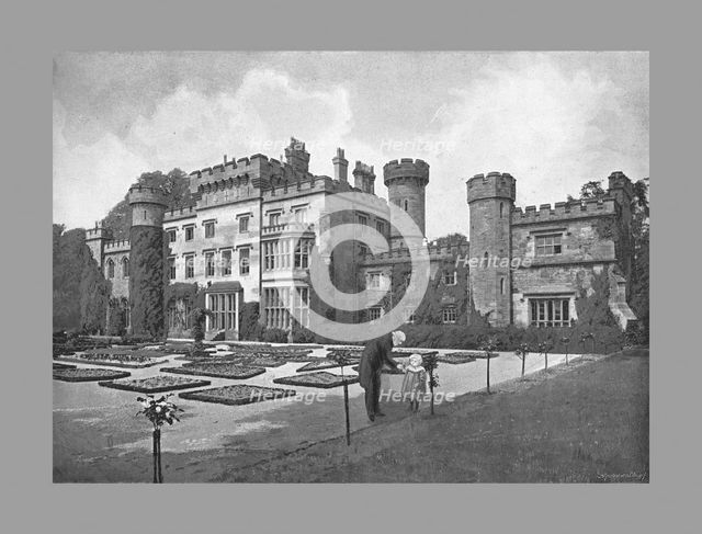 Hawarden Castle, c1900. Artist: Catherall & Pritchard.