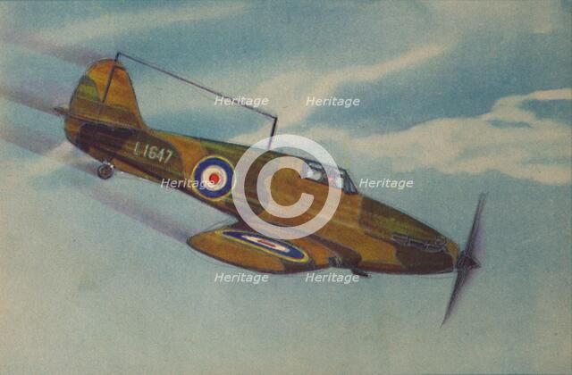 'Hawker "Hurricane" Fighter Monoplane', c1944. Creator: Unknown.