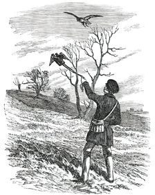 Hawking - the Lure, 1850. Creator: Unknown