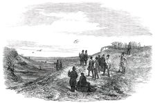 Hawking on the Downs, near Wallingford, 1850. Creator: Unknown
