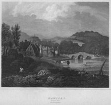 Hawick. (General View.) Roxburghshire 1814. Artist: John Greig