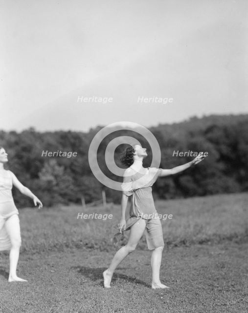 Hawley, Katherine, and Miss Watson, 1921 July 28. Creator: Arnold Genthe.