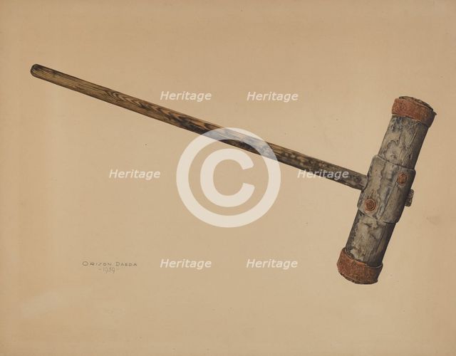 Hawsing Beetle, 1939. Creator: Orison Daeda.