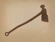 Hawsing Iron, 1939. Creator: William Frank